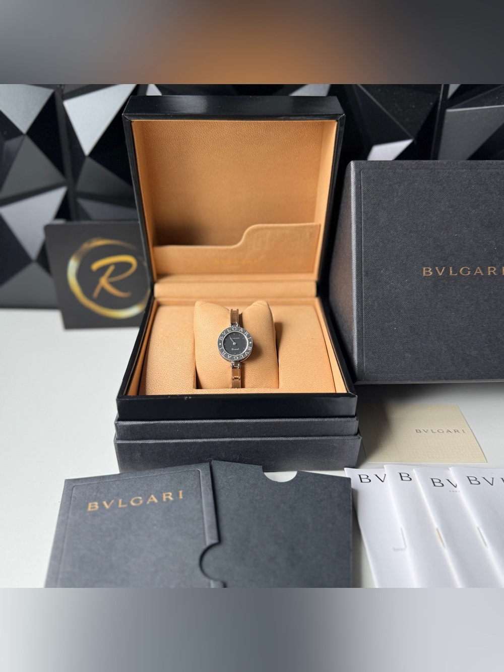Bvlgari B.zero1 Stainless Steel Bangle Watch